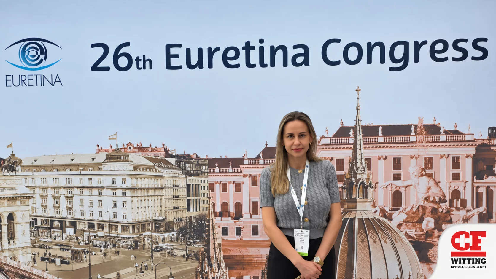 Dr. Raluca Neacșa la Congresul EURETINA 2026, Viena